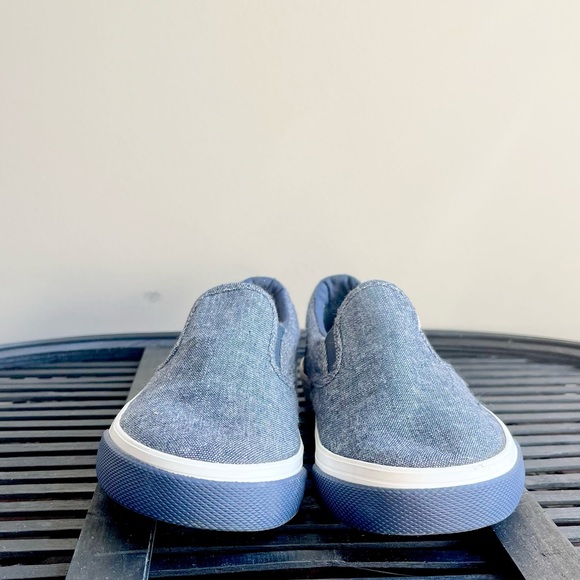 NWT Old Navy Denim Slip On Sneakers - Picture 3 of 5
